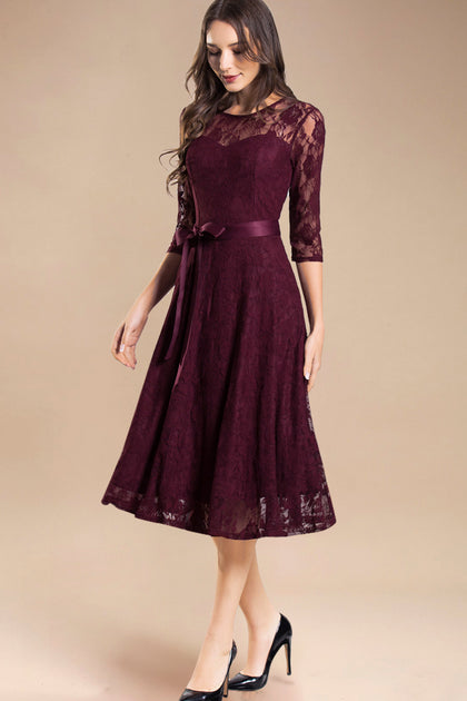 8 Best Maroon lace dress ideas  lace dress, dress, maroon lace dress